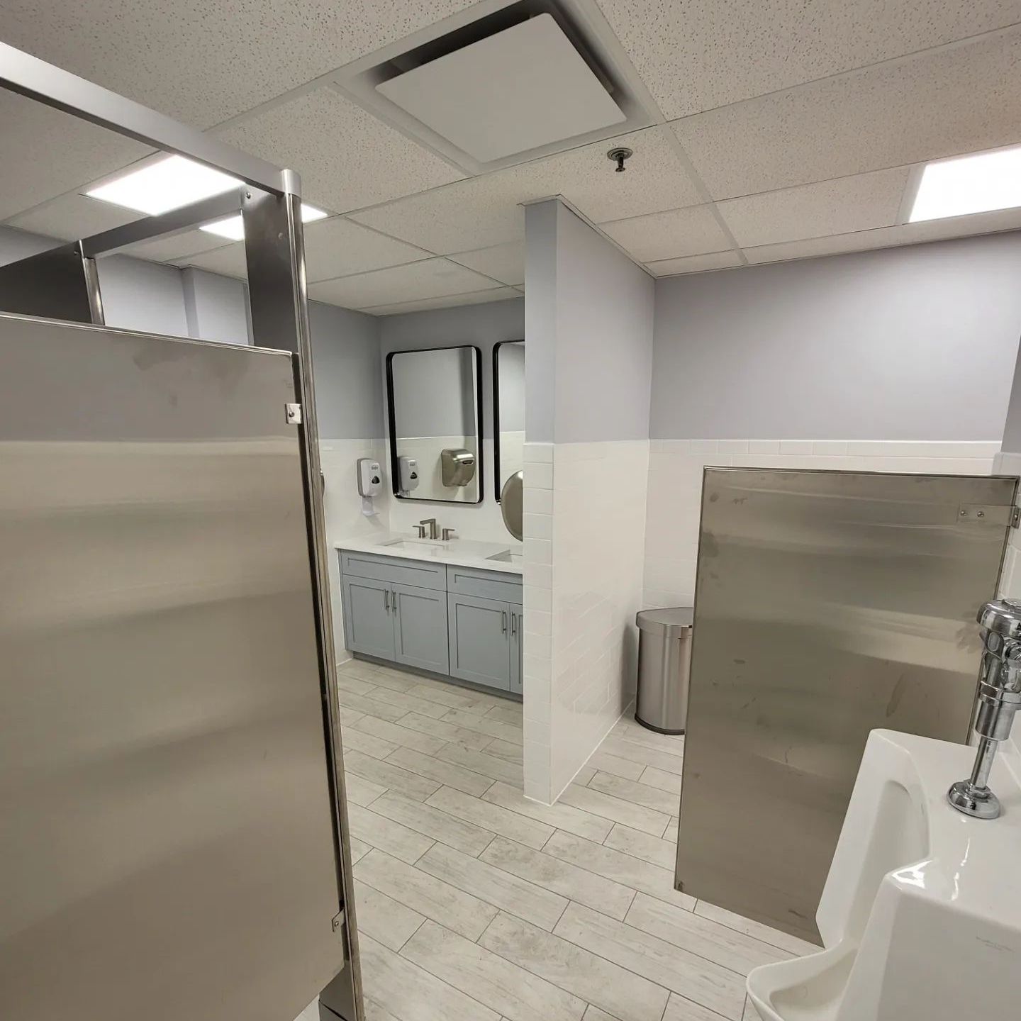 Public Restrooms After Renovation