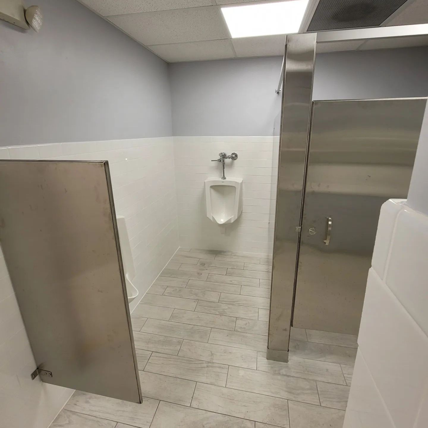 Public Restrooms After Renovation