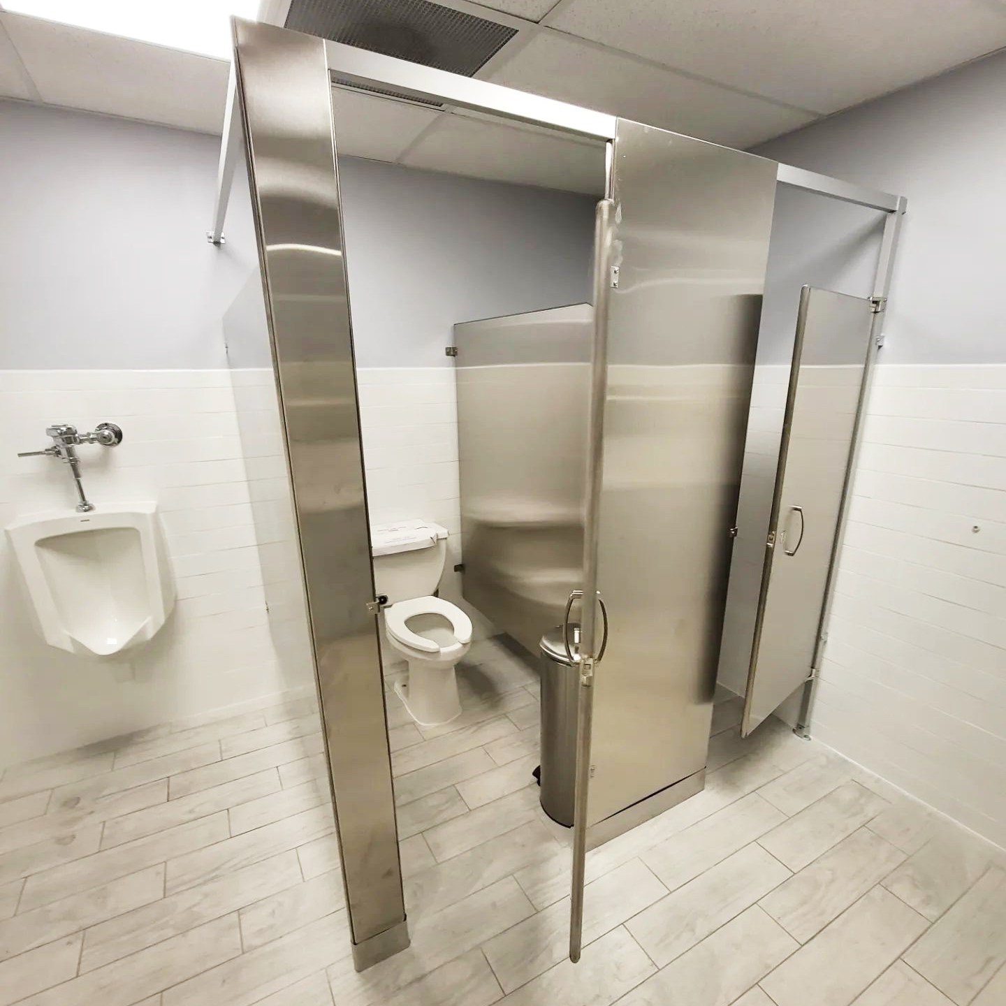 Public Restrooms After Renovation