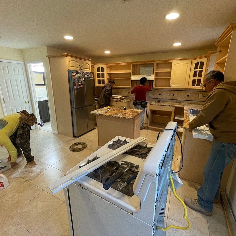 Kitchen - During Renovation